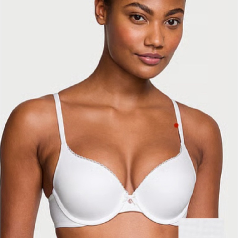 EUC - Victoria's Secret White Body by Victoria Perfect Shape Push-up Bra